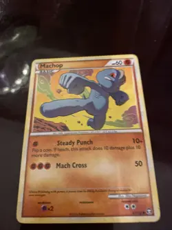Machop 67/102 Pokemon Triumphant Common TCG CARD REGULAR - Image 2