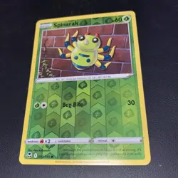 Spinarak 003/195 Reverse Holo Common Silver Tempest Pokemon TCG CARD - Image 1