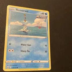 Remoraid 036/163 Common Battle Styles Pokemon TCG regular CARD - Image 1