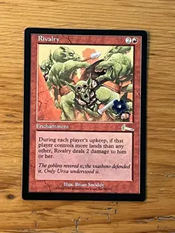 MTG - Magic the Gathering - Rivalry - Urza's Legacy - Pro Tour Stamped - NM - Image 1