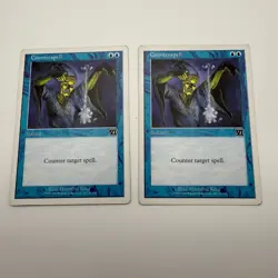2x Counterspell Classic Sixth Edition 6th Magic MTG Moderately Played MP - Image 1