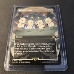 MTG Moogles' Valor 326 Borderless Regular Rare Final Fantasy FIN - Image 2