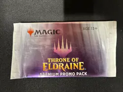 Magic the Gathering MTG Throne of Eldraine ELD Foil Promo Pack Factory Sealed - Image 1