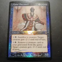 Mtg Cabal Patriarch Odyssey Foil LP/NM 120/350 Rare Magic Card - Image 2