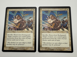 2x Benevolent Bodyguard Judgment Magic The Gathering MTG Moderately Played MP - Image 1