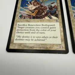 2x Benevolent Bodyguard Judgment Magic The Gathering MTG Moderately Played MP - Image 4