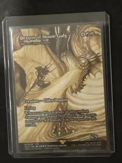 Dragon of Mount Gulg - Ancient Copper Dragon - NM/Non-Foil MTG FF - Image 1