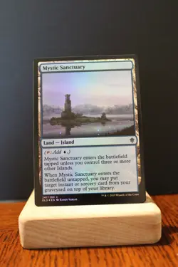 Throne of Eldraine MTG Foil Mystic Sanctuary Magic - Image 1