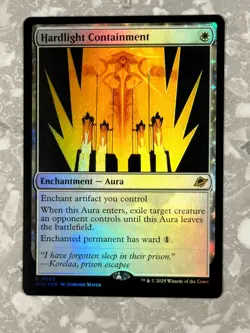 Hardlight Containment 20 FOIL R MTG Edge of Eternities NM X1 - Image 1