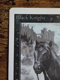 MTG Black Knight LP ⭐UNLIMITED (2nd) Edition ⭐10 HQ PICS! ⭐1993 Magic - Image 3