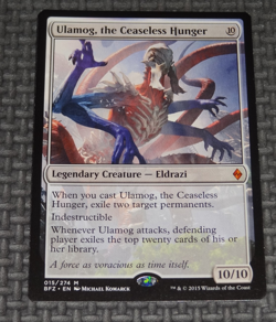 ULAMOG, THE CEASELESS HUNGER (2015) Battle for Zendikar MTG Magic Regular WOTC - Image 1