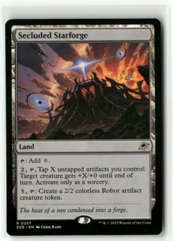 Secluded Starforge - Edge of Eternities MTG NM - Image 1