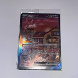Pokemon TCG Mew ex SVP 053 Scarlet Violet 151 UPC Promo Full Art Card SEALED - Image 1