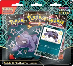 Pokemon Scarlet & Violet Paldean Fates Tech Sticker Collection - Shiny Maschiff - Image 1