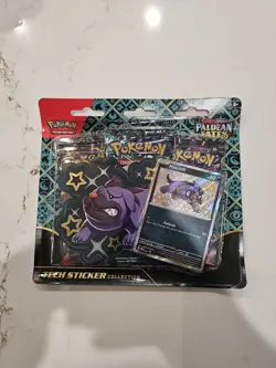 Pokemon TCG Paldean Fates Tech Sticker Collection - Shiny Maschiff - Image 1