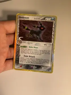 Pokemon TCG- Umbreon - 17/113 - EX Delta Species Holo Card - HP/DMG - Image 3