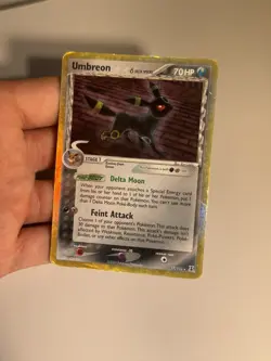 Pokemon TCG- Umbreon - 17/113 - EX Delta Species Holo Card - HP/DMG - Image 7