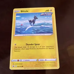 Blitzle 050/198 Swsh06: Sword & Shield - Chilling Reign Regular Pokemon Tcg - Image 1