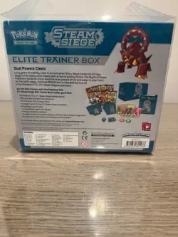 Pokemon XY Steam Siege Elite Trainer Box ETB Sealed 2016 W/ Protector! ONLY ONE! - Image 3