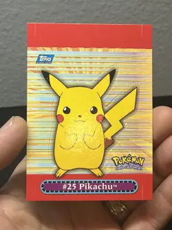 2000 Topps Chrome Pokemon TV Animation Edition Pop-Up Pikachu #2 - Image 1
