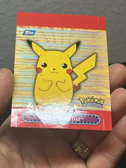 2000 Topps Chrome Pokemon TV Animation Edition Pop-Up Pikachu #2 - Image 3