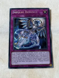 SPANISH Yugioh! Dominus Impulse - ROTA-EN079 - Secret Rare - 1st Edition LP - Image 1