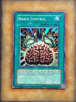 Yugioh Brain Control TLM-EN038 Super Rare 1st Ed NM - Image 1
