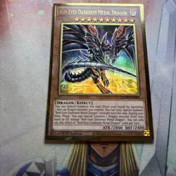 Yugioh! Red-Eyes Darkness Metal Dragon (Alternate Art) - MGED-EN009 - - Image 1