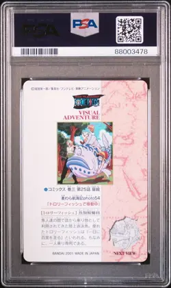 One Piece Straw Hat Voyage PSA10 No.90 Card Gem Mint Authentic - Image 2