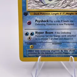 Golduck 35/62 1st Edition Fossil Non Holo Pokemon Card 1999 Vintage - Image 2