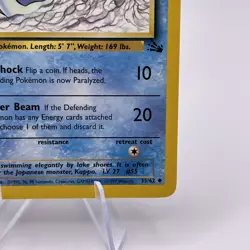 Golduck 35/62 1st Edition Fossil Non Holo Pokemon Card 1999 Vintage - Image 3