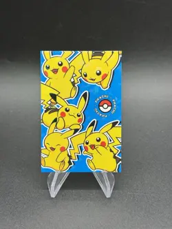 Pikachu Gang Cracked Ice Holo Pokemon Electric Card Database Peru Us Seller - Image 1