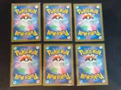 McDonald's Promo Complete Set Pikachu 020/M-P Pokemon Card Japanese 6 set 2025 - Image 2