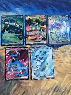 Full Art Pokemon Card Lot - 5 Full Art Cards - Pokemon TCG Various Sets - Image 1
