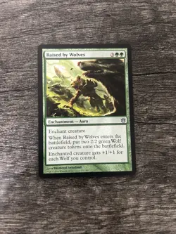 MTG 1x Raised by Wolves x1 LP Born of the Gods - Image 1