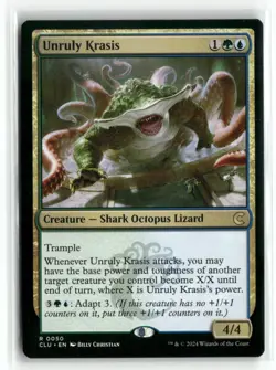 Unruly Krasis 0050 Ravnica: Clue Edition CLU MTG Magic - Image 1