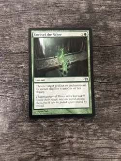 MTG 1x Unravel the Aether x1 Born of the Gods - Image 1