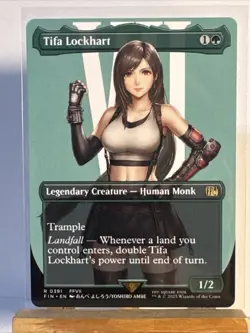 Tifa Lockhart MTG Final Fantasy Borderless 0391 Magic - Image 1
