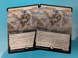 MTG - Exemplar of Light (Extended Art) 445 Foundations NM x2 - Image 1