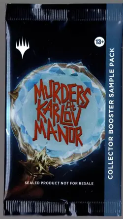 MTG 1X Murders at Karlov Manor Collector Booster Sample Pack - Image 1