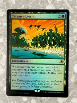 Terrasymbiosis 210 FOIL R MTG Edge of Eternities NM X1 - Image 1