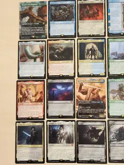 MTG Lord of the Rings 250+ card lot Common/Uncommon + Rare/Mythic (LP) - Image 5