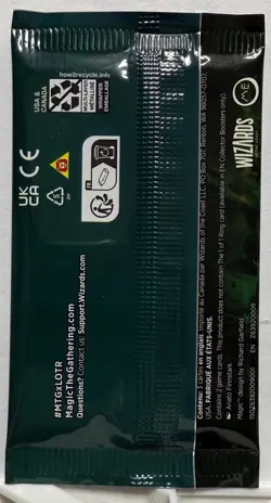 MTG Universes Beyond Lord of the Rings - Collector Booster Sample Pack Sealed - Image 3