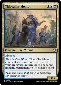 MTG-Tidecaller Mentor Bloomburrow(NM)#236 - Image 1