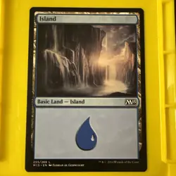 Magic MTG Tradingcard Core Set 2015 Island 255/269 - Image 1
