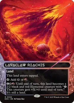 Lavaclaw Reaches Borderless - EOS 0022 - NM - MTG Magic - Image 1