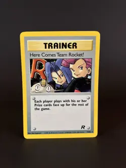 Here Comes Team Rocket! 15/82 Team Rocket Holo Rare Vintage Pokemon Card LP - Image 1
