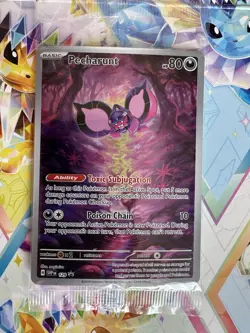 Pecharunt SVP129 Sealed Shrouded Fable Promo Pokemon Card TCG - Image 1