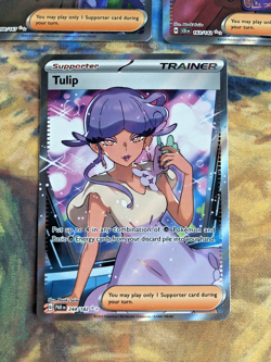 Full Art Trainer Lot of 3 - Lucian, Briar, Tulip - Pokemon TCG Cards - Image 4