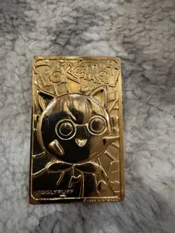 Pokemon 23K Gold Plated Trading Cards 1999 Burger King Promotion Full Set Of 6 - Image 3